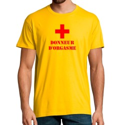 T-SHIRT humoristique Donneur d'orgasme