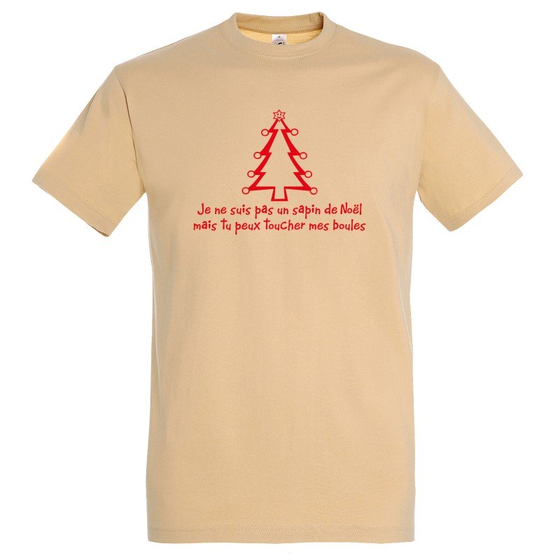 T-SHIRT humoristique Sapin de Noël T-SHIRT humoristique Sapin de Noël