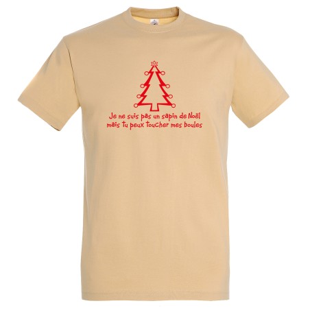 T-SHIRT humoristique Sapin de Noël