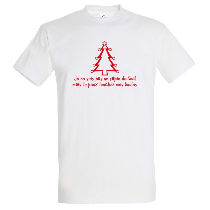 T-SHIRT humoristique Sapin de Noël T-SHIRT humoristique Sapin de Noël