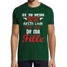 T-SHIRT humoristique Si tu veux rester en vie