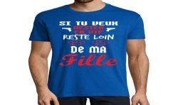 T-SHIRT humoristique Si tu veux rester en vie