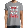 T-SHIRT humoristique Si tu veux rester en vie