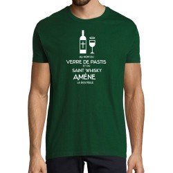 T-SHIRT humoristique Au nom du verre de pastis