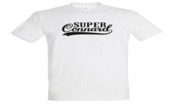 T-SHIRT humoristique Super Connard
