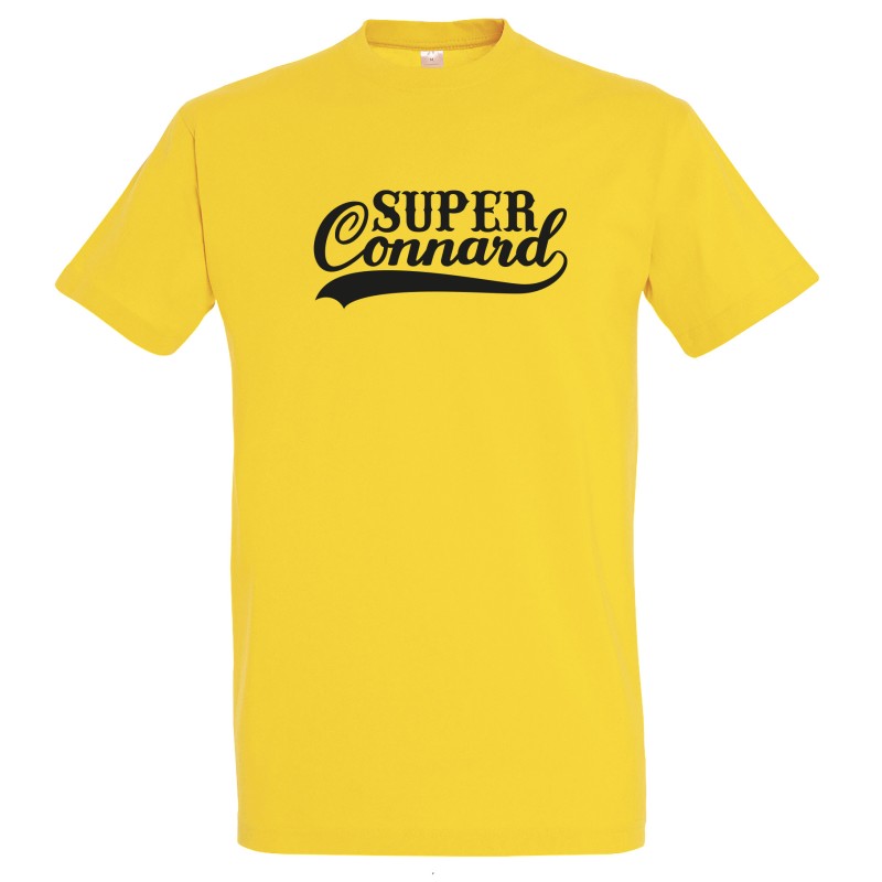 T-SHIRT humoristique Super Connard