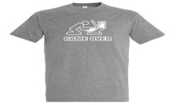 T-SHIRT humoristique Game Over