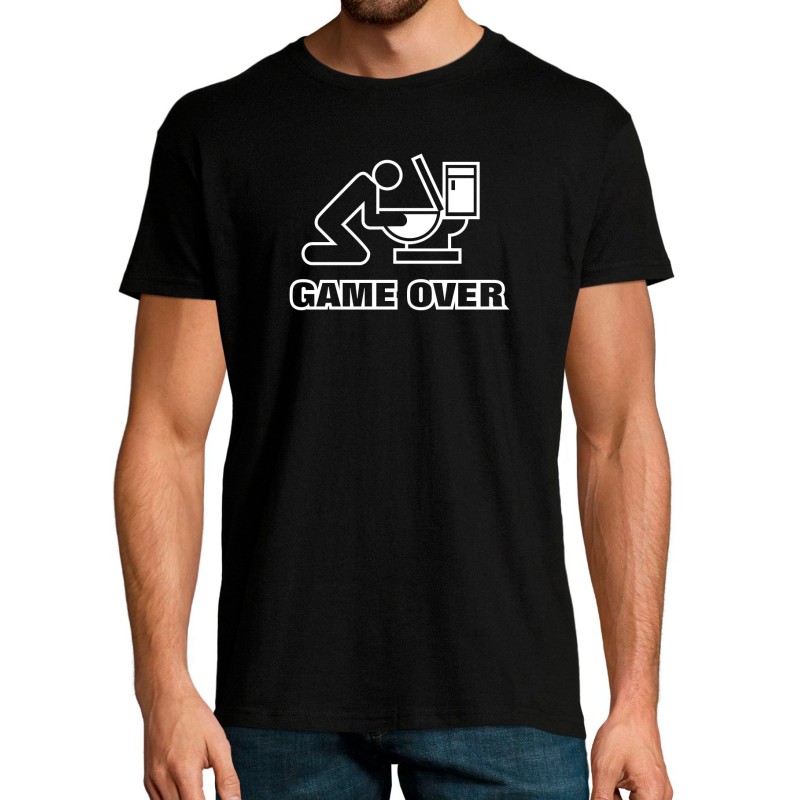 T-SHIRT humoristique Game Over