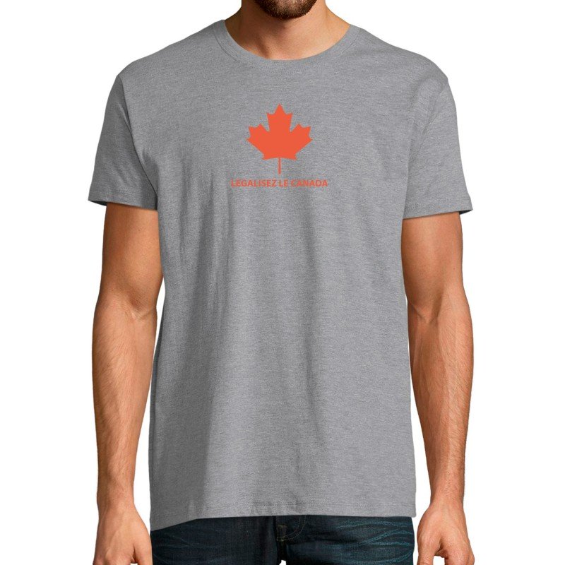 T-SHIRT humoristique Légalisez le Canada