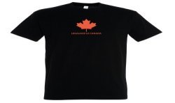 T-SHIRT humoristique Légalisez le Canada