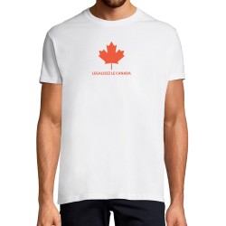 T-SHIRT humoristique Légalisez le Canada