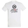 T-SHIRT humoristique Désolé j'peux pas j'ai piscine