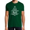 T-SHIRT humoristique C'est en buvant n'importe quoi qu'on embrasse n'importe qui