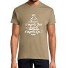 T-SHIRT humoristique C'est en buvant n'importe quoi qu'on embrasse n'importe qui