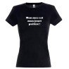 T-SHIRT humoristique  Mon mec est mon jouet préféré